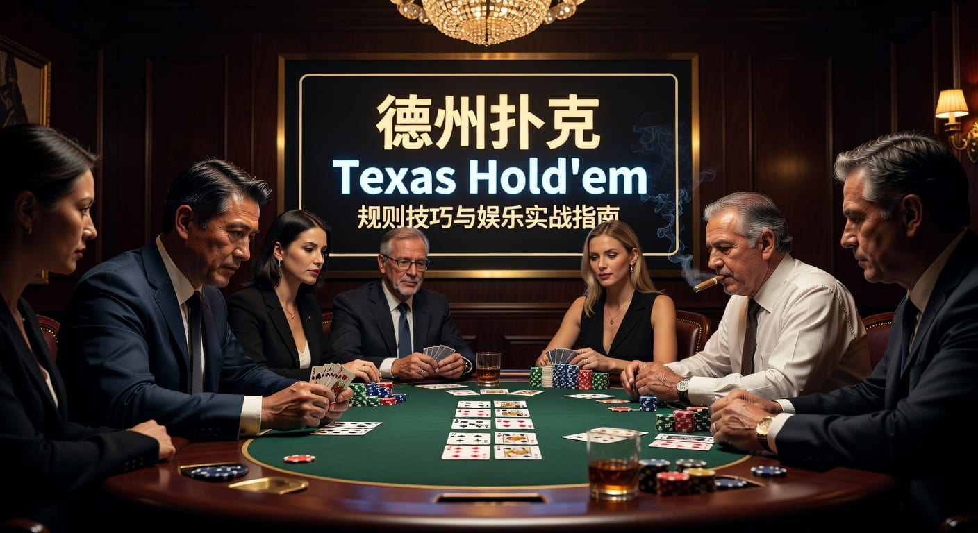 德州扑克 texas hold'em 入门到实战分析