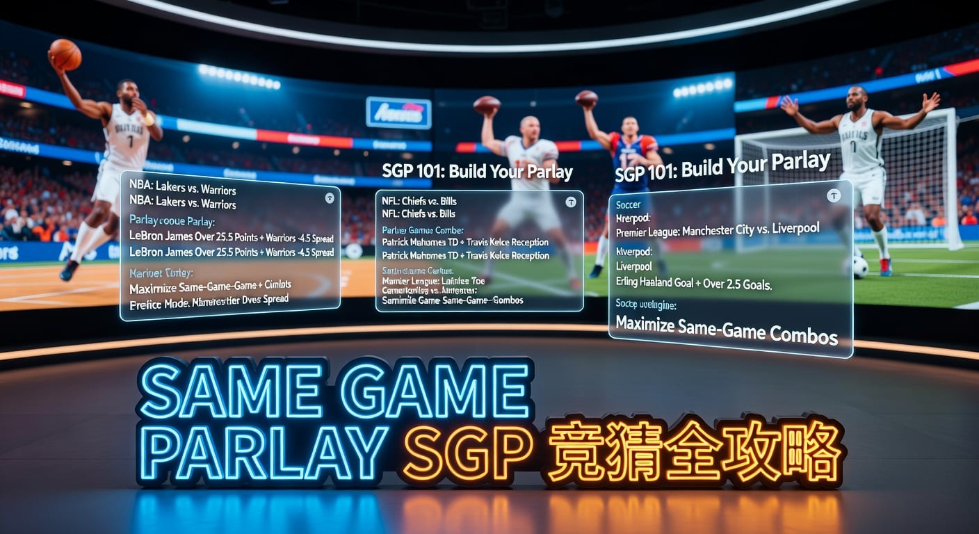 same game parlay SGP：组合投注技巧与风控思路