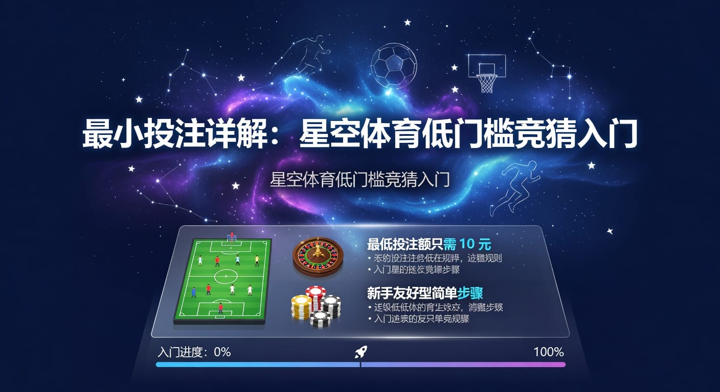 最小投注：体育下注入门与实战要点