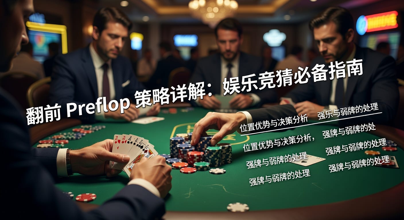 翻前 preflop：起手判断与前注策略框架