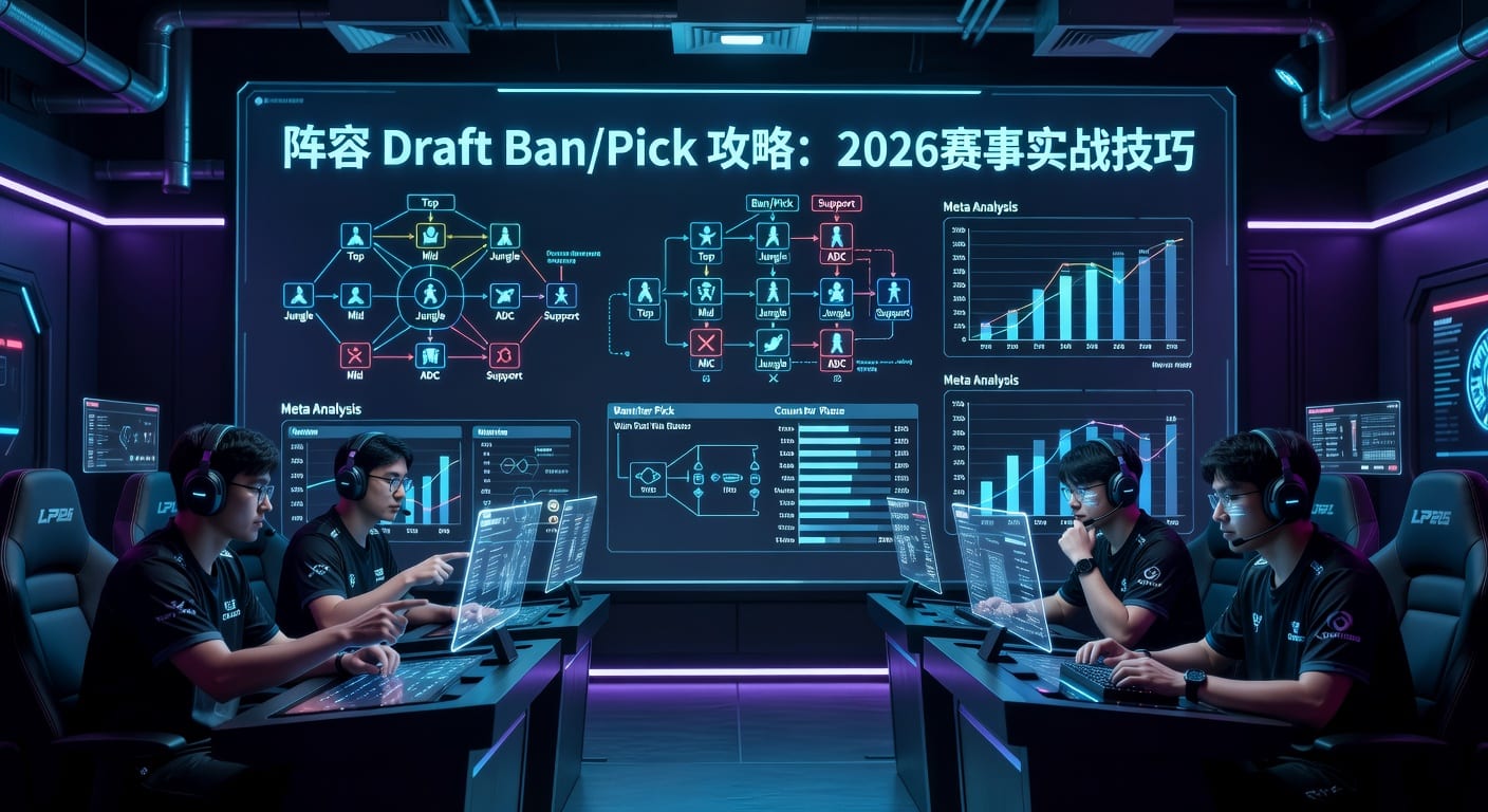 阵容 Draft Ban/Pick 实战解析：英雄优先级与临场调整