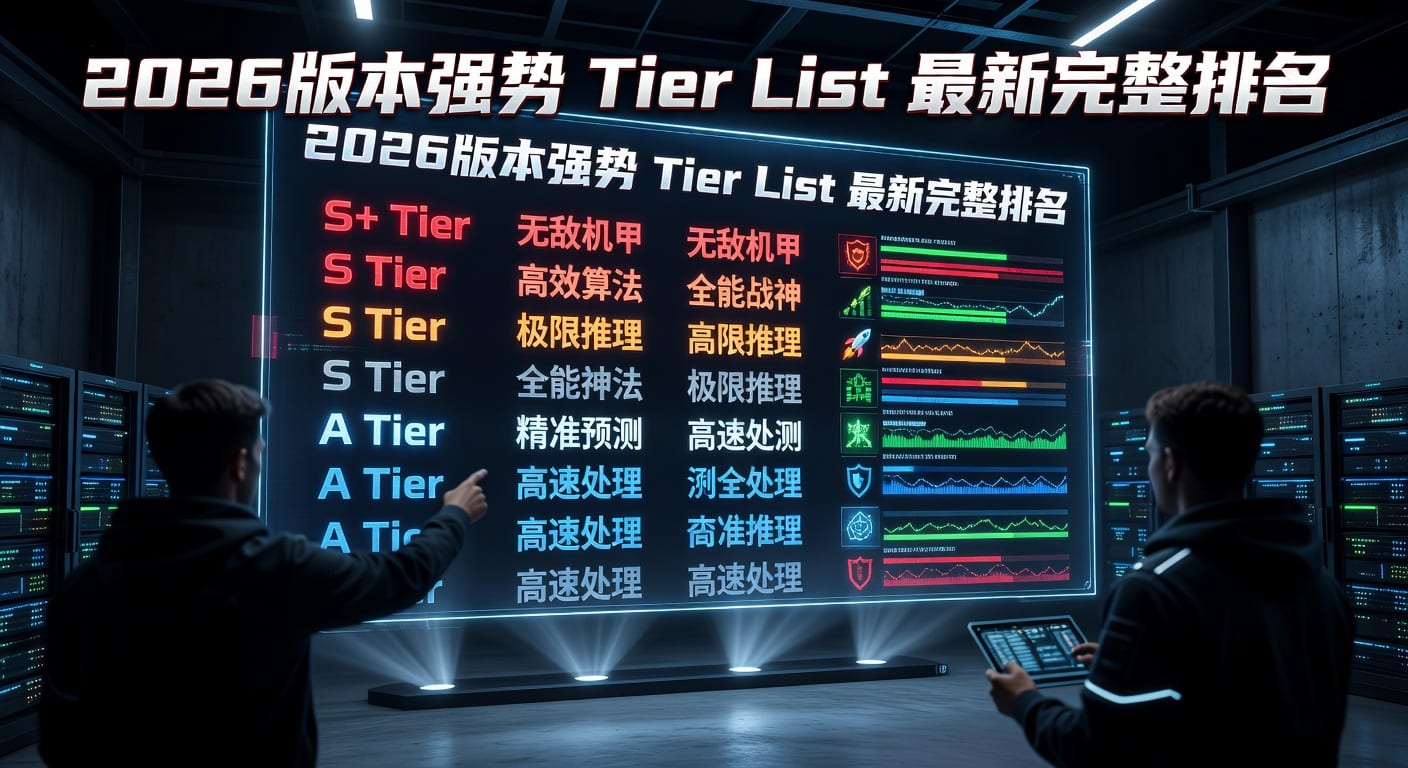 版本强势Tier List｜2026年热门排行解读
