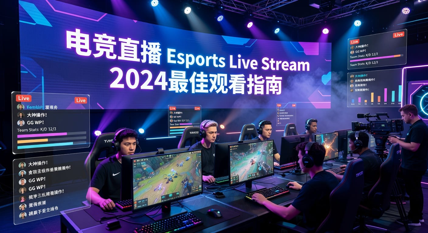 电竞直播 Esports Live Stream 观看与延迟策略解析