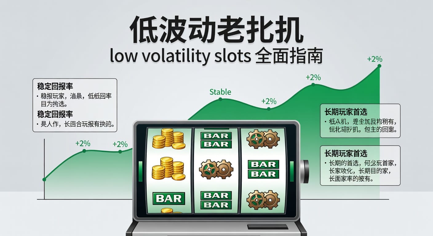低波动老虎机 low volatility slots：稳健玩法指南